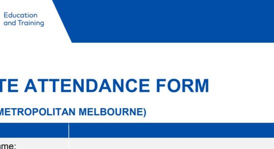 Updated Onsite Attendance Form